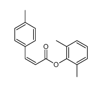 (2,6-dimethylphenyl) 3-(4-methylphenyl)prop-2-enoate Structure