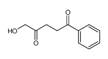 5-hydroxy-1-phenylpentane-1,4-dione Structure