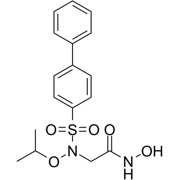 N-羟基-2-(n-异丙氧基联苯-4-磺酰胺)乙酰胺图片