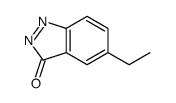 3H-Indazol-3-one, 5-ethyl- (9CI)结构式