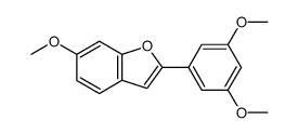 Moracin M trimethyl ether结构式