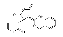 N-(Benzyloxycarbonyl)-3-(vinyloxycarbonyl)-L-alanine vinyl ester结构式