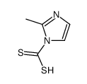 1H-Imidazole-1-carbodithioicacid,2-methyl-(9CI) structure