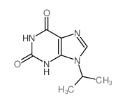 9-propan-2-yl-3H-purine-2,6-dione结构式