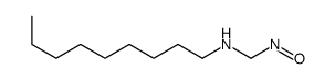 N-nitrosomethylnonylamine Structure
