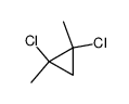 1,2-dichloro-1,2-dimethylcyclopropane Structure