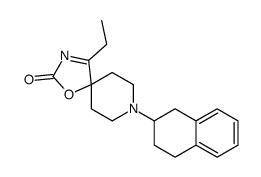 4-ethyl-8-(1,2,3,4-tetrahydronaphthalen-2-yl)-1-oxa-3,8-diazaspiro[4.5]dec-3-en-2-one结构式