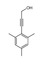 3-(2,4,6-trimethylphenyl)prop-2-yn-1-ol结构式