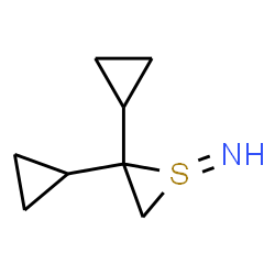 Thiiranimine, 3,3-dicyclopropyl- (9CI) structure