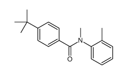 4-tert-butyl-N-methyl-N-(2-methylphenyl)benzamide Structure