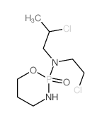 Tetrahydro-2-(N-(2-chloroethyl)-N-(2-chloropropyl)amino)-2H-1,3,2-oxazaphosphorine 2-oxide结构式