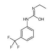 1-ethyl-3-[3-(trifluoromethyl)phenyl]urea结构式