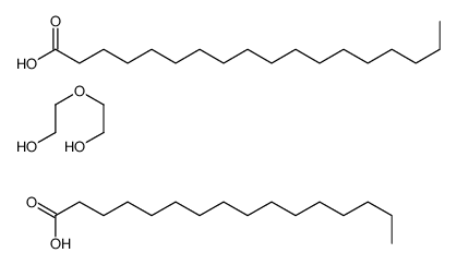 2-[2-[(1-oxohexadecyl)oxy]ethoxy]ethyl stearate结构式