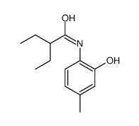 Butanamide, 2-ethyl-N-(2-hydroxy-4-methylphenyl)- (9CI) structure