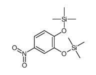 trimethyl-(4-nitro-2-trimethylsilyloxyphenoxy)silane结构式