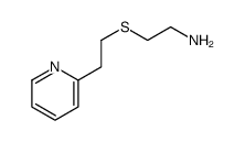 2-(2-pyridin-2-ylethylsulfanyl)ethanamine结构式