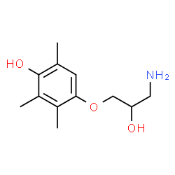 2-Propanol,1-amino-3-(4-hydroxy-2,3,5-trimethylphenoxy)-(8CI) picture