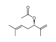[R,(+)]-2,6-Dimethyl-1,5-heptadien-3-ol结构式