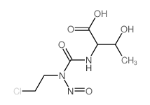 N-(Chloro-2 ethyl)-N-nitrosocarbamyl-L-threonine [French] Structure
