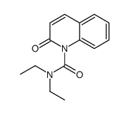N,N-diethyl-2-oxoquinoline-1-carboxamide Structure