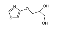 (2R)-3-(1,3-thiazol-4-yloxy)propane-1,2-diol Structure