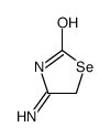 4-amino-5H-1,3-selenazol-2-one Structure