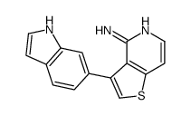 3-(1H-indol-6-yl)thieno[3,2-c]pyridin-4-amine Structure