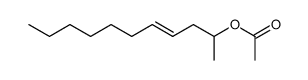 (E)-undec-4-en-2-yl acetate结构式