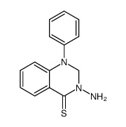 3-amino-1-phenyl-2,3-dihydroquinazoline-4(1H)-thione Structure