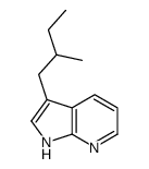 3-(2-methylbutyl)-1H-pyrrolo[2,3-b]pyridine Structure