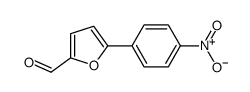 5-(4-nitrophenyl)-2-furancarboxaldehyde结构式
