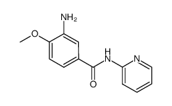 3-amino-4-methoxy-N-(pyridin-2-yl)benzamide结构式