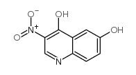 4,6-DIHYDROXY-3-NITROQUINOLINE structure