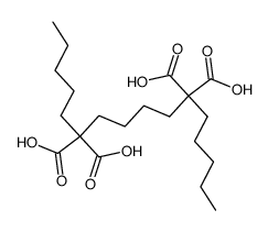 hexadecane-6,6,11,11-tetracarboxylic acid结构式