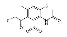 p-Acetotoluide,2-chloro-5-(chloroacetyl)-6-nitro- (1CI) picture