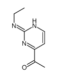 1-(2-(Ethylamino)pyrimidin-4-yl)ethanone Structure