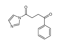 1-imidazol-1-yl-4-phenylbutane-1,4-dione结构式