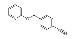 2-(4-cyanobenzyloxy)pyridine结构式