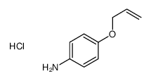 4-prop-2-enoxyaniline,hydrochloride结构式