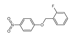 1-fluoro-2-(4-nitrophenoxy)-methyl-benzene Structure