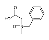 N-benzyl-2-hydroxy-N-methyl-2-oxoethanamine oxide结构式