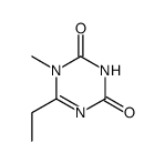 s-Triazine-2,4(1H,3H)-dione, 6-ethyl-1-methyl- (7CI) Structure