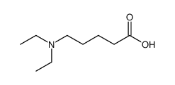 5-(N,N-diethylamino)pentanoic acid Structure