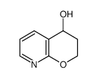 3,4-dihydro-2H-pyrano[2,3-b]pyridin-4-ol结构式