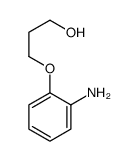 3-(2-aminophenoxy)propan-1-ol结构式