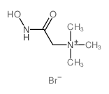 Ethanaminium,2-(hydroxyamino)-N,N,N-trimethyl-2-oxo-, bromide (1:1) picture