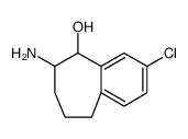 5H-Benzocyclohepten-5-ol, 6-amino-3-chloro-6,7,8,9-tetrahydro Structure