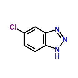 5-氯代苯并三氮唑结构式