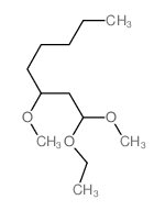 1-ethoxy-1,3-dimethoxy-octane结构式