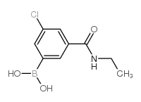 (3-Chloro-5-(ethylcarbamoyl)phenyl)boronic acid picture